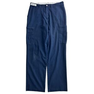 Dickies Flex Men’s Workwear Grunge Navy Blue Cargo Pants. Size 36x34